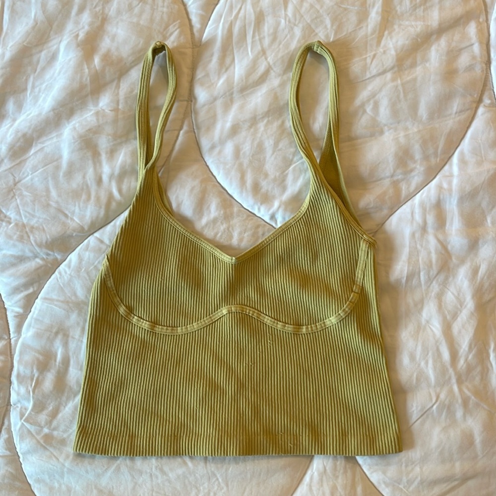 Free people intimately yellow tank top